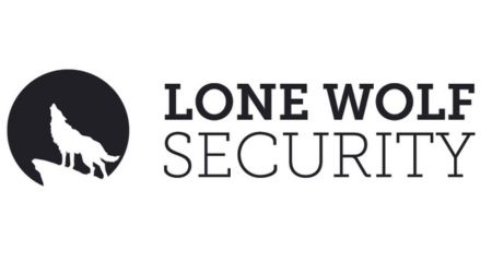Lone Wolf Security Logo black